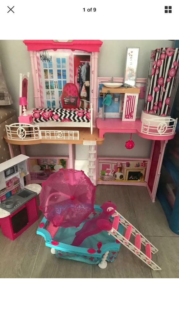 complete barbie home